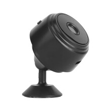 Security Camera 120?? Wide Angle 720P Mobile Detection Alarm Home Indoor Camera for Children Elders Pet(Black)