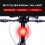 Bicycle Light Set - USB Rechargeable, Waterproof(Black) 4