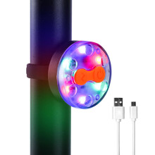 Night Riding Light - Multifunctional, USB Charging(Black)