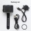 Bicycle Siren Set - Ultra Bright, USB Rechargeable(Black) 2