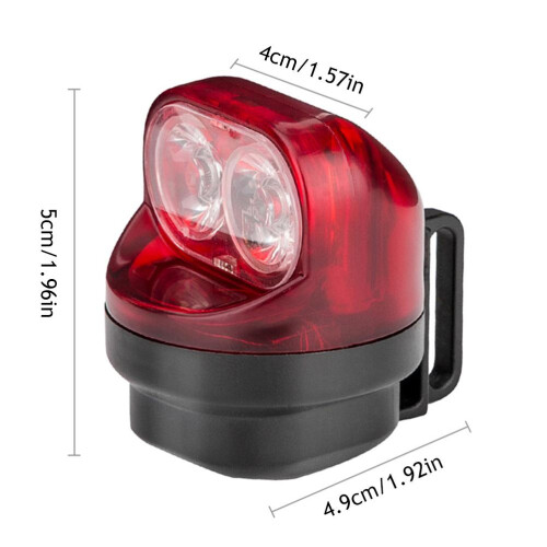Bicycle Tail Light - Electromagnetic Induction(Black) 1