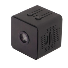 Mini Câmera Wifi Sem Fio, Hd 1080p, Visão Noturna (preto)