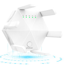Dvojpásmový Wlan zosilňovač, 300 Mbps, 4 antény (biely)