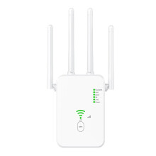 Extensor Wifi 5 Ghz/2,4 Ghz, Amplificador De Banda Dupla (branco)