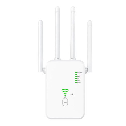 Extensor Wifi 5 Ghz/2,4 Ghz, Amplificador De Banda Dupla  (branco)