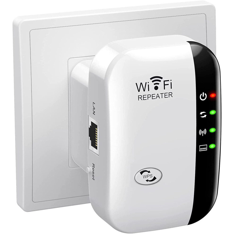 Wifi Extender - 5800 Sq. Ft, 55+ Devices, Alexa Compatible(White) White 6976918061782