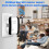 300Mbps Wifi Extender, Wireless Router Range Extender (biely) 4