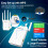 Extensor Wifi 300 Mbps, 2,4 Ghz, Longo Alcance  (branco) 5