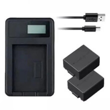 Charger & 2X Batteries Panasonic DMC-G1 DMC-G2 DMC-G10 DMC-GF1 DMC-GH1