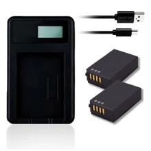 Charger & 2X Batteries Nikon 1 AW1 1 J1 1 J2 1 J3 1 S1 1 V3 DL24-500 COOLPIX A P950 P1000