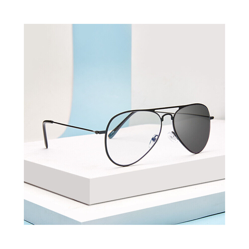 (+1.5) Progressive Multifocus Reading Glasses Metal Photochromic Transition Sunglasses +1.0 ~ +3.5
