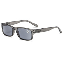 (+3.5, Grey) Mens Tinted Reading Glasses Sunglasses Retro Readers UV +1.0 +1.5 +2.0 +2.5 +3.0 +3.5