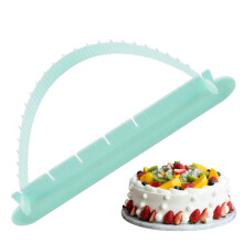 (Green) Cake Arc Ruler Cake Dividing Marker Scale Cake Baking Measure Pastry Art Tools Marker Dividing Garland Cake Tools