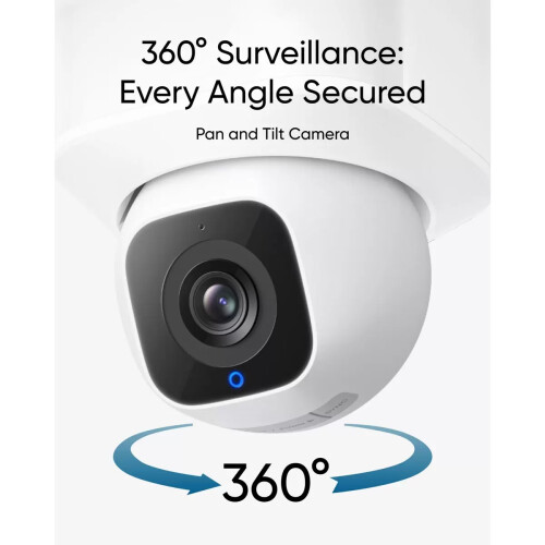 Eufy eufy E30 2K Floodlight Wired Security Camera - White 1