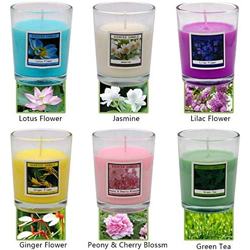 Onlywax Soy Scented Candle Gift Set  12 Packl Aromatherapy Candles