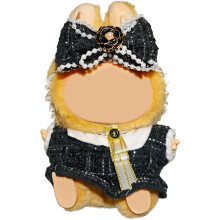(A) 17cm Doll Clothes - 3-Piece Doll Outfit Set with Hat & Accessories, Premium Breathable Fabric (No Doll)