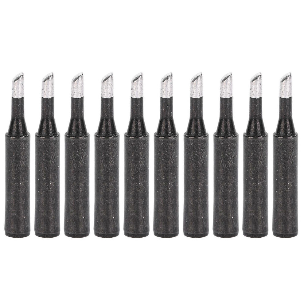 (As Show, One Size) 10Pcs Welder Solaring Iron Tips Welding Black Inner Heat Type Hardware Tool 900Mt4c 6909775988862