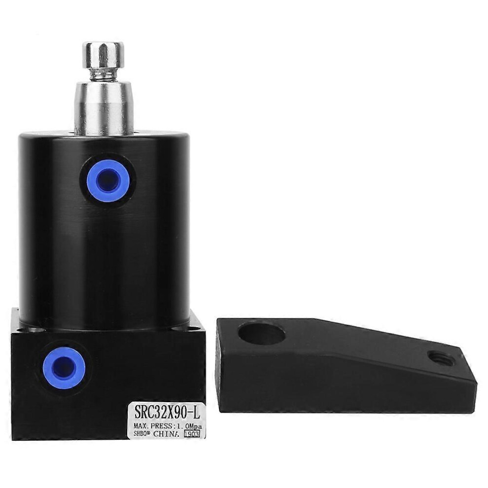(As Show, One Size) Src32 90 Degrees Pneumatic Swing Clamp Cylinder Pneumatic Rotary Clamping Cylindersrc32x90l 6909775986288