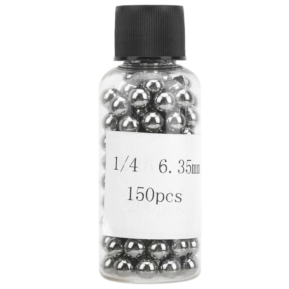 (As Show, One Size) 150Pcs Bicycle Bearing Ball 304 Stainless Steel Industrial Hardware Accessories 1/4In 6909775983898