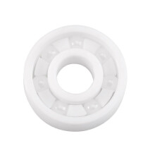 (As show, One size) 1pc White Color ZrO2 Ceramic Miniature 608 Ball Bearing for Fingertip Toy Spinner 8*22*7mm