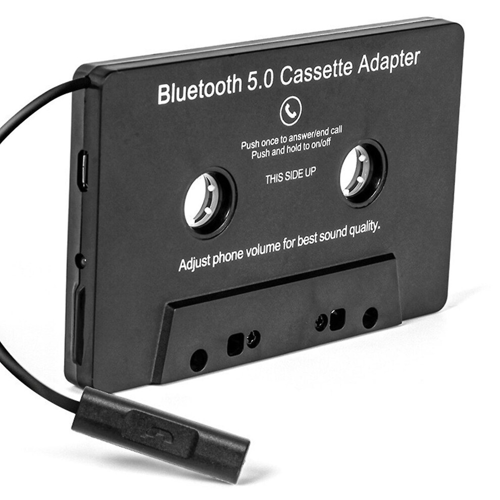 (As Show, One Size) Bt Cassette Adapter For Car With Stereo Audio Wireless Cassette Tape To Aux Adapter Smartphone Audio 6909775592069