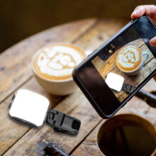 (As show, One size) Mobile Phone Selfie Fill Light Beauty Portable Lamp USB Operated for Laptop PC Monitor Video Meeting Makeup Live Show