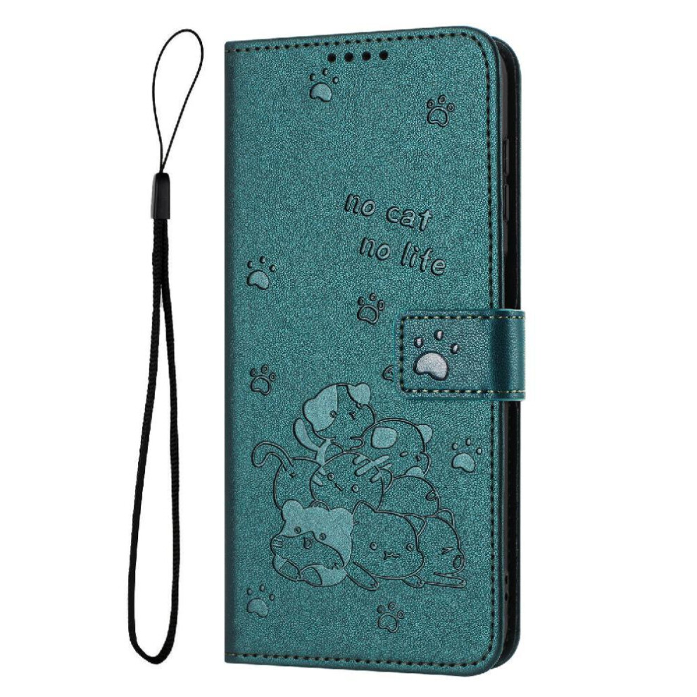 (C2) Flip Case For Honor 400 Lite Card Holder Kickstand Cute Cat Pu Leather Leather Wallet 764563524686