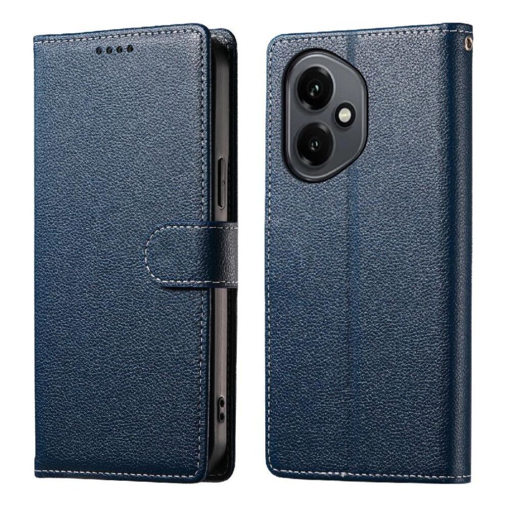 (Dark ) Case For Honor 400 Shockproof Magnetic Closure Card Slots Daily Use Blue 764563525065