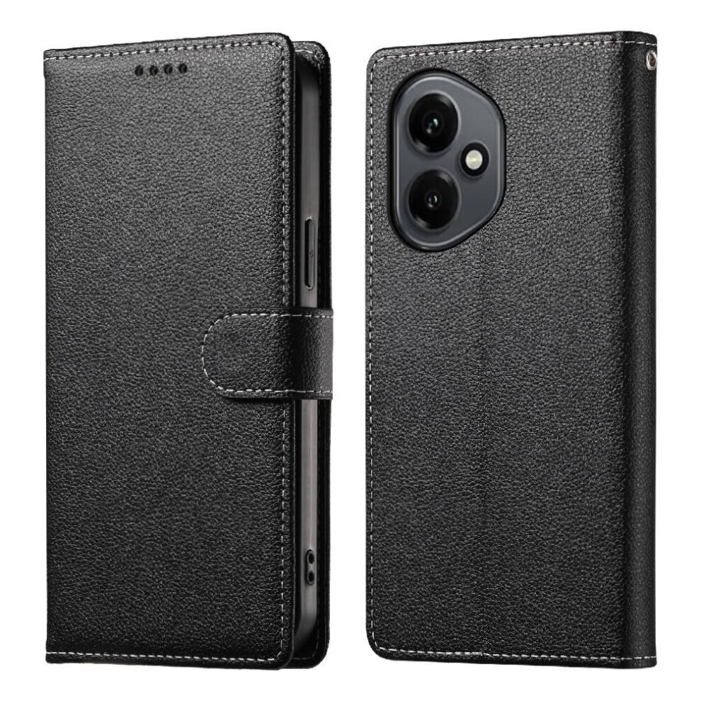 (Black) Case For Honor 400 Shockproof Magnetic Closure Card Slots Daily Use Black 764563525034