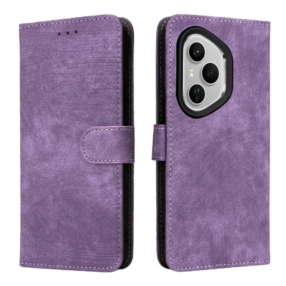 (Purple) Case For Honor 400 Pro Card Slots Cover Pu Leather Rfid Blocking Magnetic Closure Flip Folio Wallet Purple 764563525942