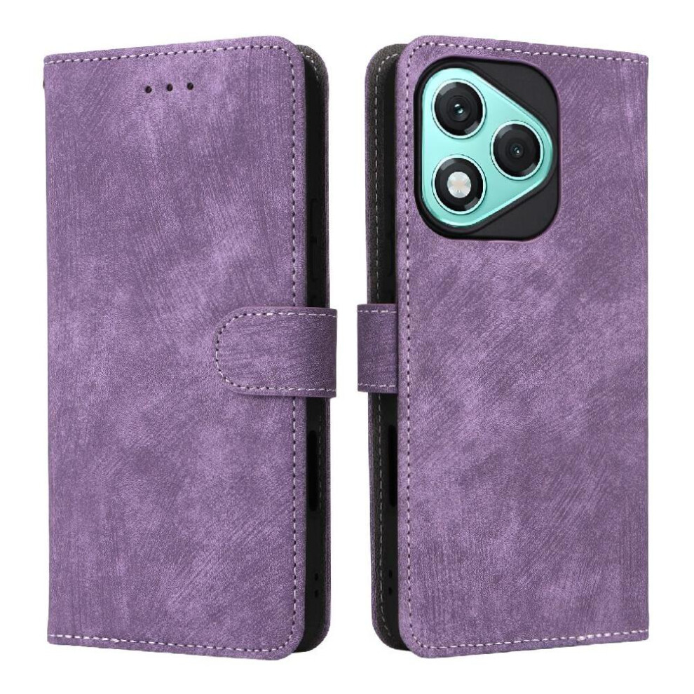 (Purple) Case For Honor 400 Lite 5G Pu Leather Rfid Blocking Card Slots Cover Magnetic Closure Flip Folio Wallet Purple 764563525997