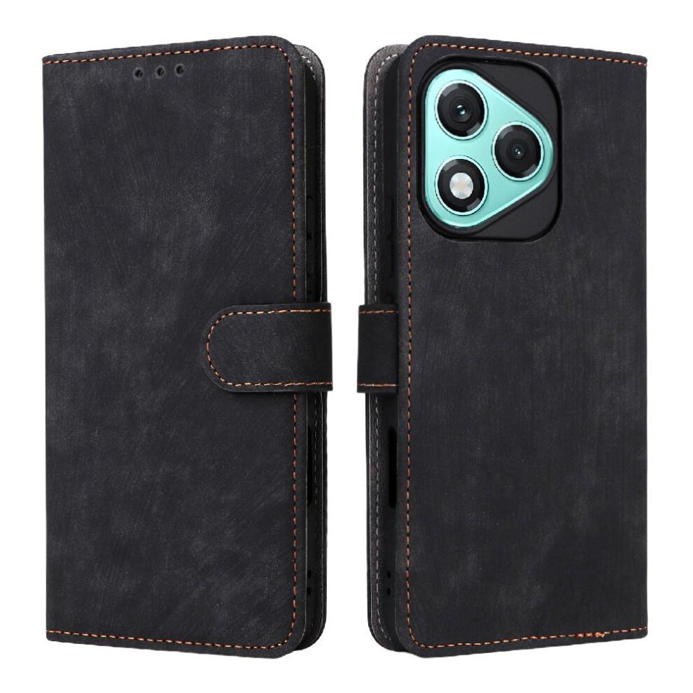 (Black) Case For Honor 400 Lite 5G Pu Leather Rfid Blocking Card Slots Cover Magnetic Closure Flip Folio Wallet Black 764563526024