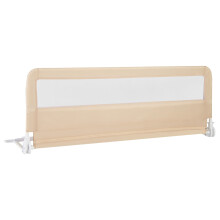 Toddlers Bed Rail Guard 150CM Foldable Baby Bed Rail-Beige