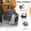 Costway 85 L/Day Commercial Dehumidifier Crawl Space Dehumidifier-Black 3