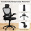Costway Ergonomic Mesh Office Chair Height Adjustable Computer Desk Chair 8