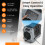 Costway 85 L/Day Commercial Dehumidifier Crawl Space Dehumidifier-Black 6
