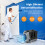 Costway 85 L/Day Commercial Dehumidifier Crawl Space Dehumidifier-Black 9