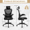 Costway Ergonomic Mesh Office Chair Height Adjustable Computer Desk Chair 3