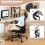 Costway Mesh Office Chair Ergonomic Computer Desk Chair Lumbar Support 8