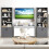 Costway 178cm Bookcase 6-tier Modern Style Storage Cabinet w/Shelves-Grey 4