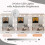 Costway Makeup Vanity Desk Dressing Table with Mirror and Lights-White 7