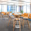 Costway 2Pcs Modern Bar Table Multifunctional Round Pub Table-White 7