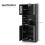 Costway Tall Bathroom Cabinet Large Floor Storage Cabinet-Black 2