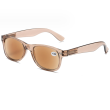 (+3.0, Transparent Brown) Sun Readers Tinted Reading Glasses +1.0 1.5 2.0 2.5 3.0 3.5 4.0 Sunglasses UV400