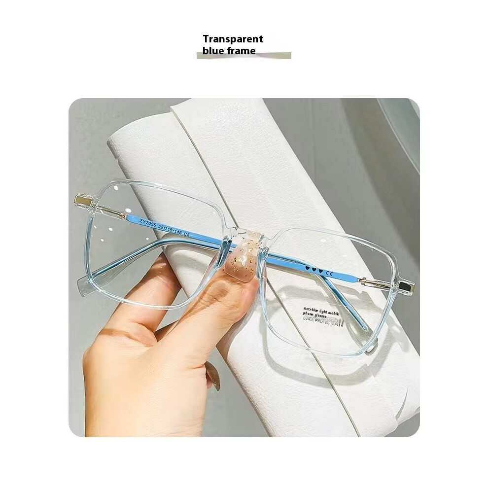 (Blue, +3.75) Big frame Reading Glasses Readers 0.5 0.75 1.00 1.25 1.5 2.0 3.0 4.0