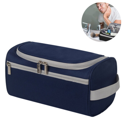 Kulturbeutel, Kulturtasche, Marineblau 2