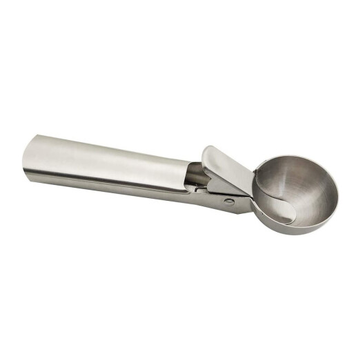 Eisportionierer Edelstahl - Eislöffel mit Auslösemechanismus - Eislöffel Portionierer 1