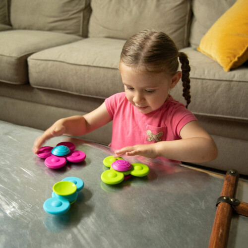 Fidget Spinner Saugnapf Whirly Hand Spinner Fingerspitze Kinder Spielzeug 1