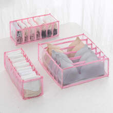 Unterwäsche-Organizer-Set – Faltbare Unterwäsche-Schubladen-Organizer für Damen, Boxen für Kleidung, Socken, Unterwäsche und BHs