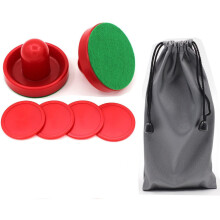 Home Standard Air Hockey Schläger und Pucks, kleine Größe für Kinder, tolle Torgriffe Pushers Batter Set